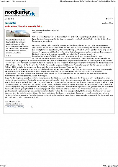 Bild zum Zeitungsartikel